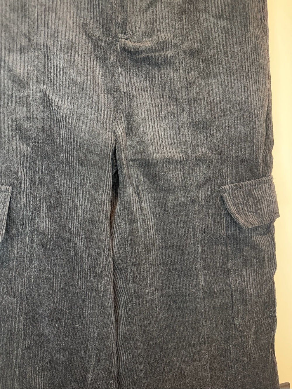 Love Tree Black Corduroy Cargo Pants - Picture 5 of 7